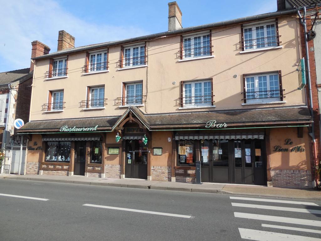Hotel Le Lion D'Or Salbris Exterior foto